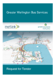 Greater Wellington Services - Request for Tender  preview