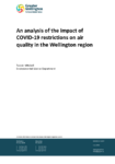 An analysis of the impact of COVID-19 restrictions on air quality in the Wellington region preview