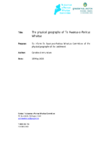 The physical geography of Te Awarua-o-Porirua whaitua - 28 May 2015 preview