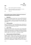 Technical report:Recommended changes to Schedule H attributes and outcomes for  the draft Natural Resources Plan: Groundwater preview