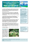 PNRP Information Sheets and Userguides - What it means for wetlands  preview