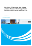 [Transpower New Zealand Limited] submission on Natural Resources Plan preview