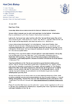Letter from Minister Bishop and Watts - Improving information contributions to the National Infrastructure Pipeline preview