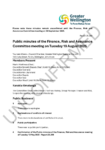Unconfirmed Public minutes of the Finance Risk and Assurance Committee meeting on 19 August 2025 preview