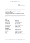 Wellington Regional Leadership Committee Order Paper - Tuesday 5 December 2023 preview
