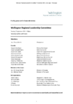 Wellington Regional Leadership Committee Order Paper - Tuesday 7 September 2021 preview
