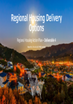 Regional Housing Delivery Options | Regional Housing Action Plan – Deliverable 4 preview