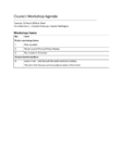 Council Workshop 10 March 2026 Public Agenda preview