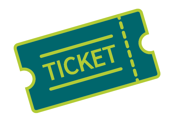 Icon of a train ticket