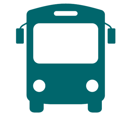 Icon of a bus